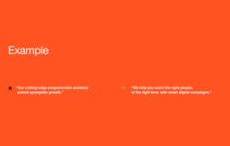 Tone of Voice Example